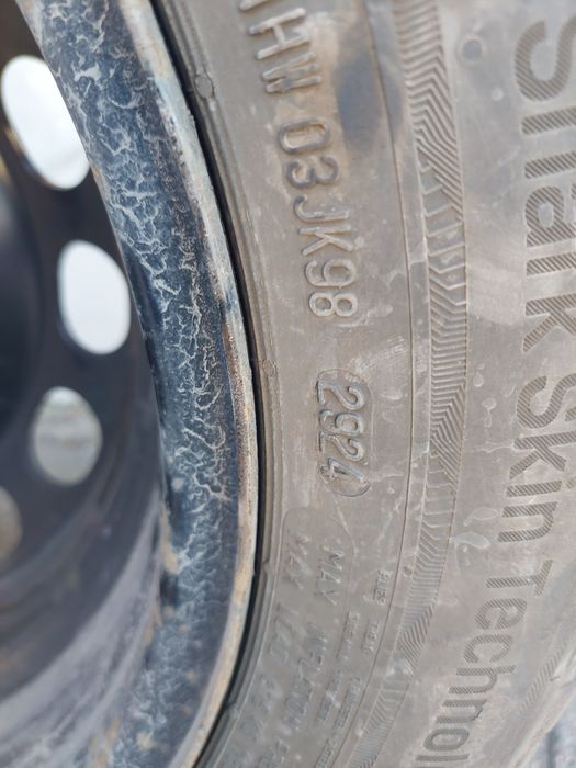 Koła zimowe R16 opony 2024 r. Uniroyal 205 55 R16 91H VW Skoda Audi