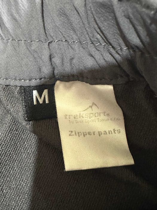 TREKSPORT ZIPPER męskie spodnie trekkingowe turystyczne góry hiking M