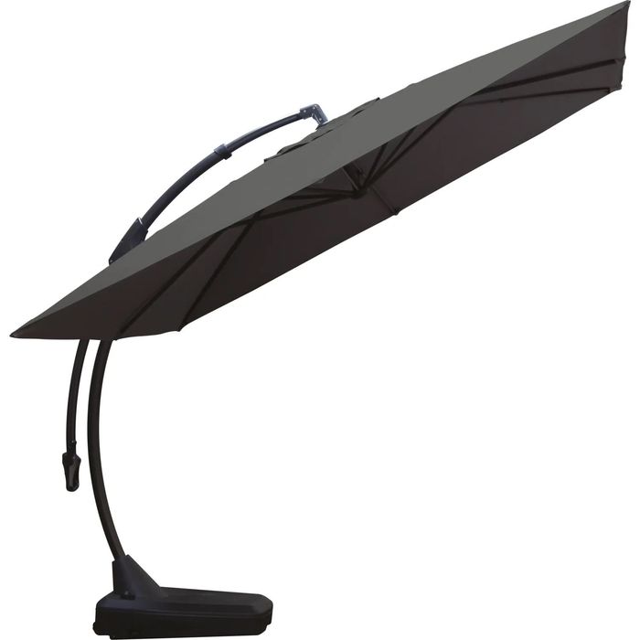 Parasol ogrodowy antracyt 3x3 stan idealny