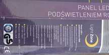 Panel led z podświetlaniem rgb
