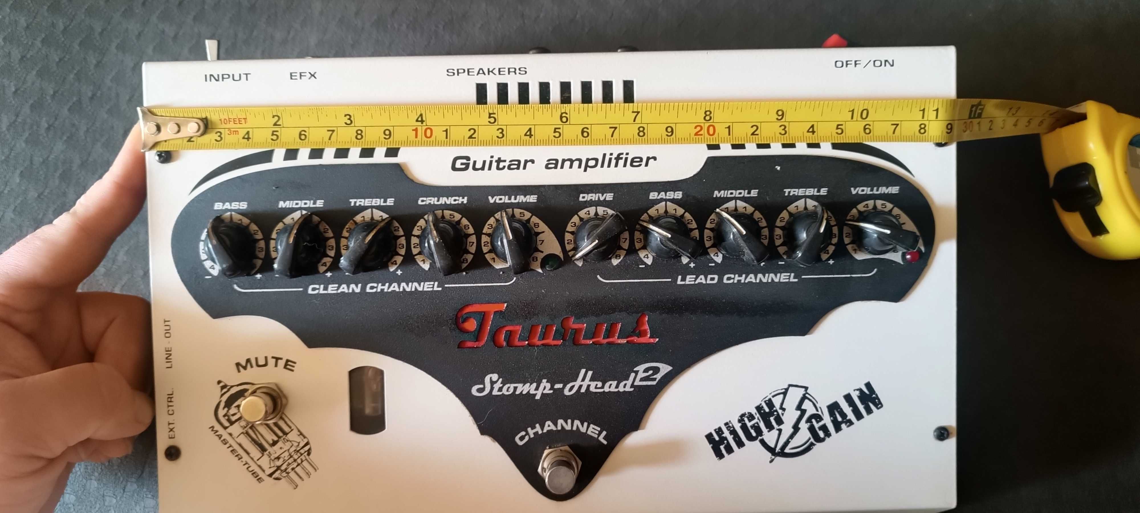 Wzmacniacz gitarowy head Taurus Stomp-Head 2.High Gain