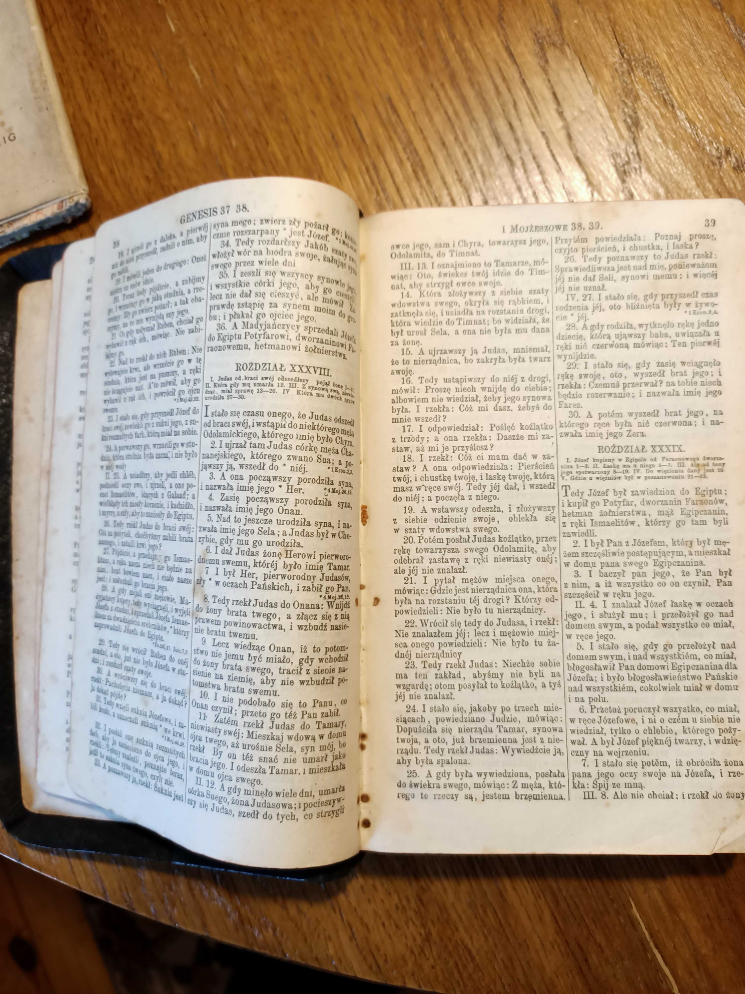Biblija Święta Wszystko Pismo Święte wyd.1930