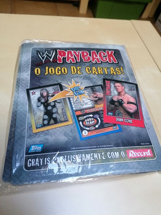 Caderneta WWE payback 2006