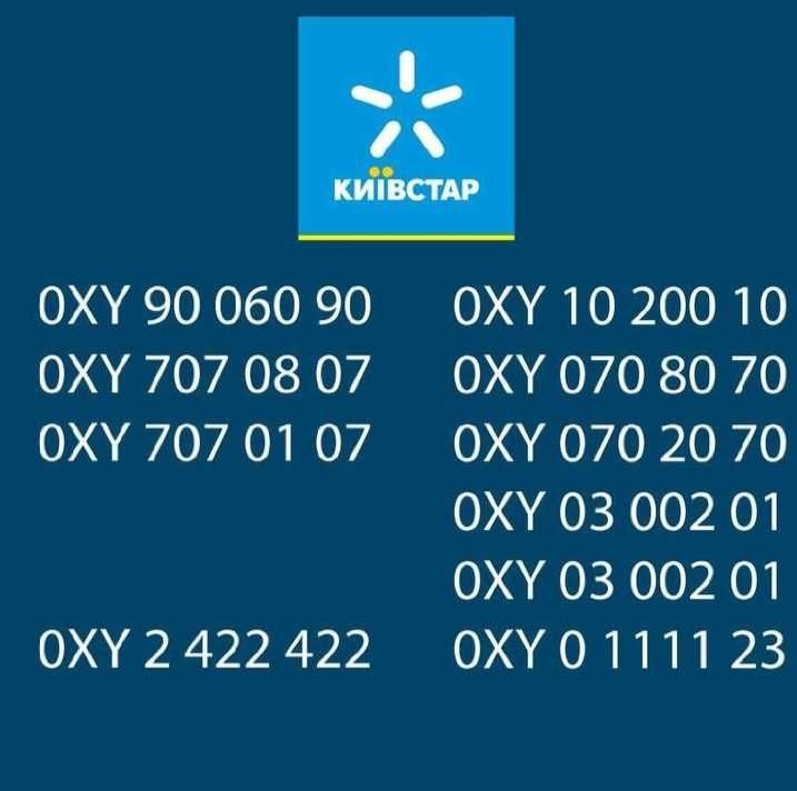 Топовий красивий номер оператора мобільного зв'зку Київстар