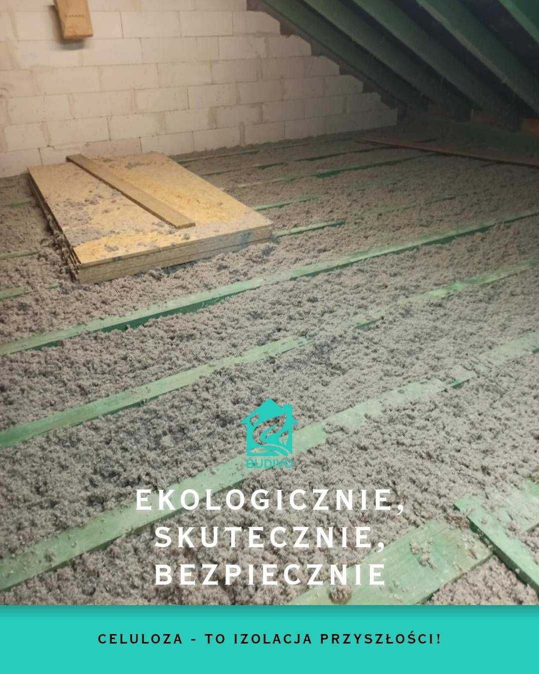 Pianka PUR i Celuloza–Skuteczne ocieplenie poddasza, ocieplanie stropu