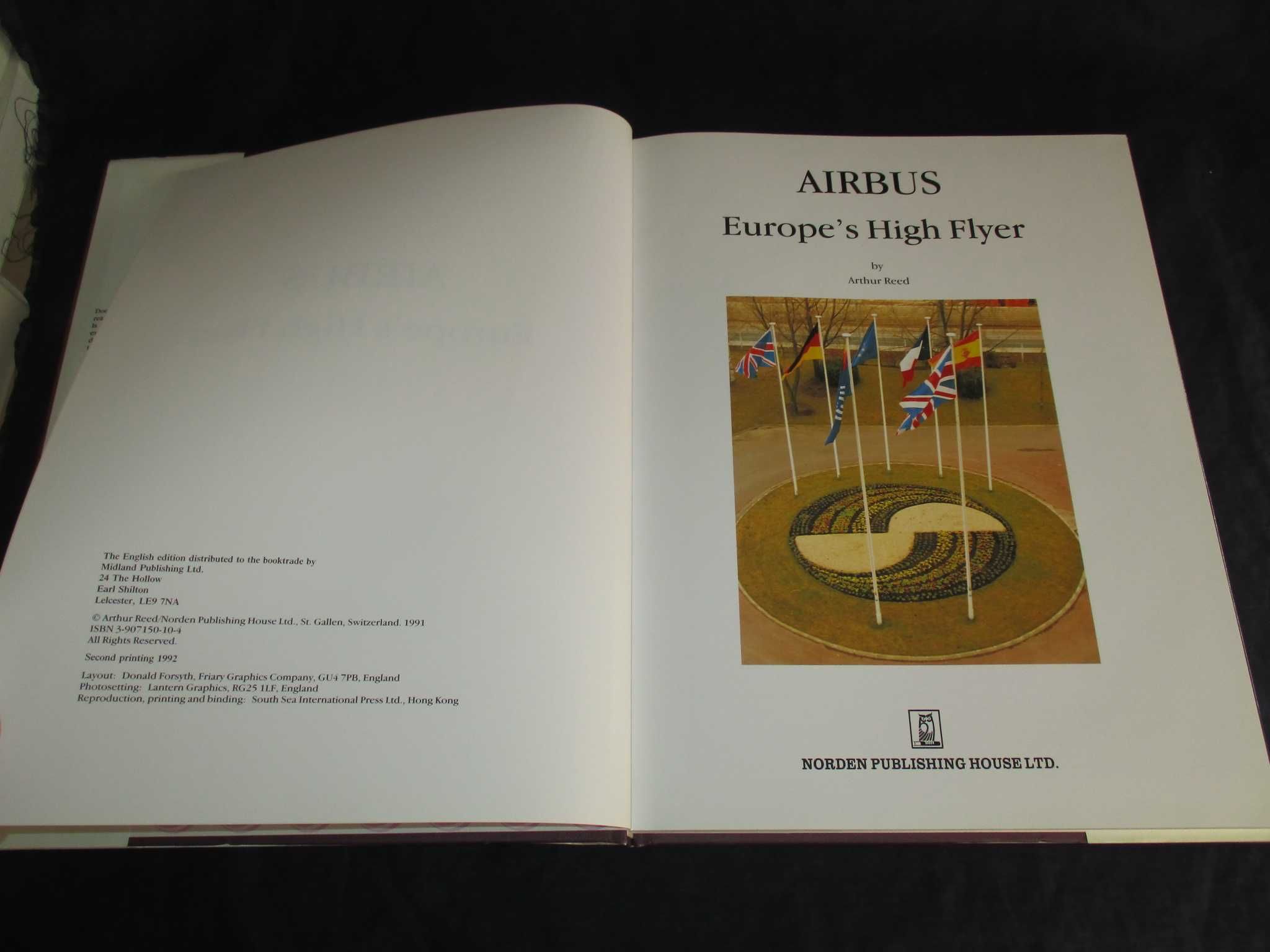 Livro Airbus Europe's High Flyer Arthur Reed