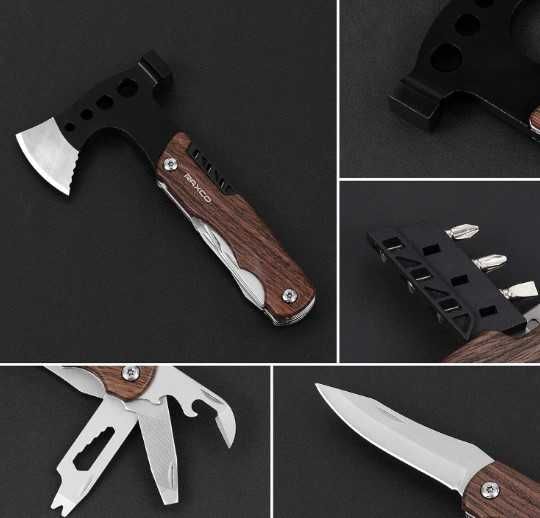 Multitool Raxco narzędzie wielofunkcyjne, 8w1, Na prezent