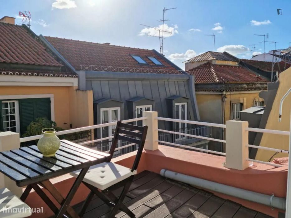 Apartamento com 1 quartos - localizado em Lapa Lisbon