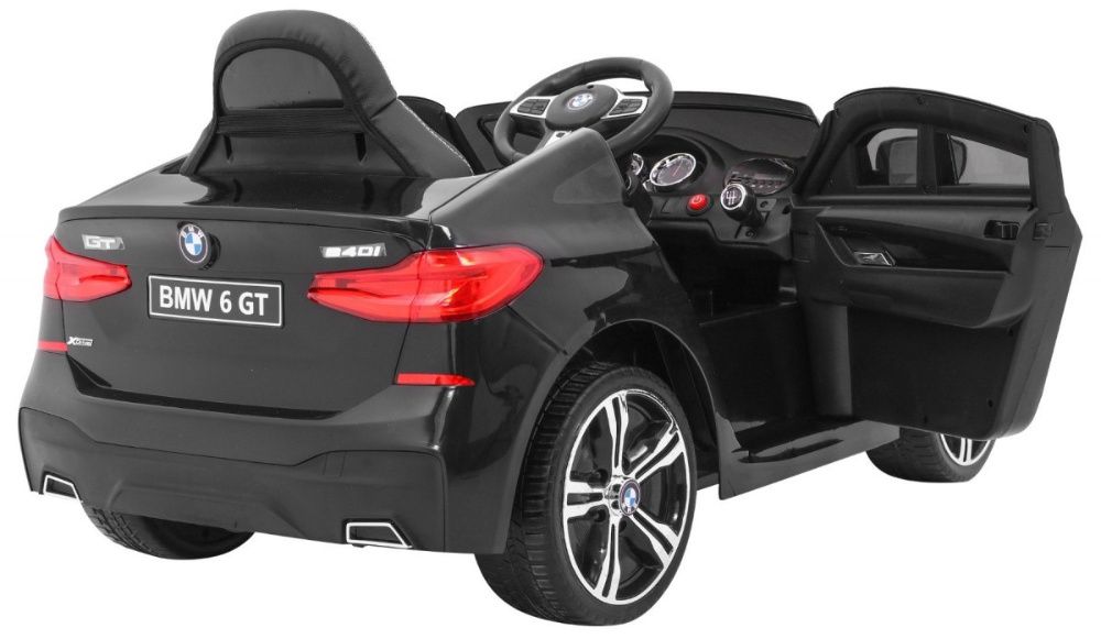 Auto na akumulator BMW 6 GT  dla dzieci 2x45W EVA Ecoskóra pilot