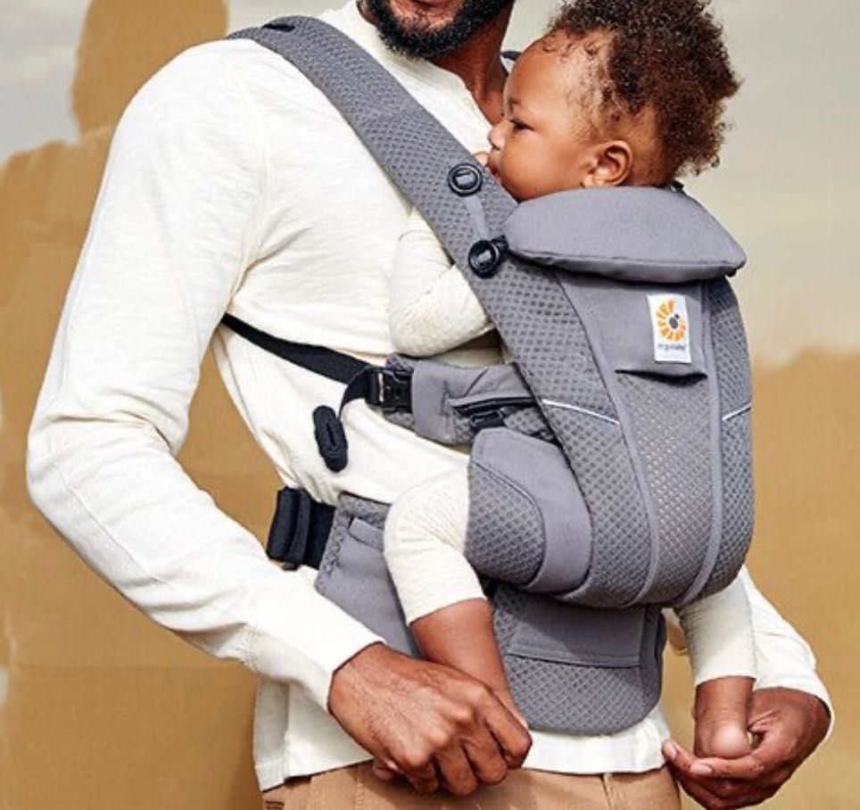 Ergobaby Omni Breeze Cinza Pérola - Mochila Portabebé