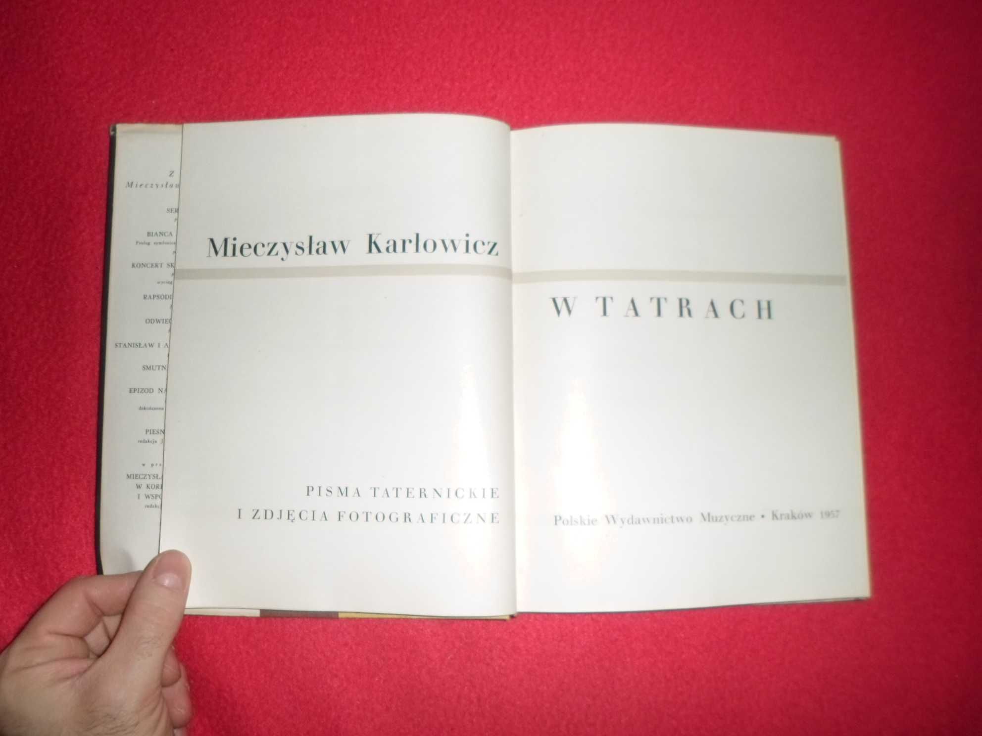 Mieczysław Karłowicz - W Tatrach [1957]