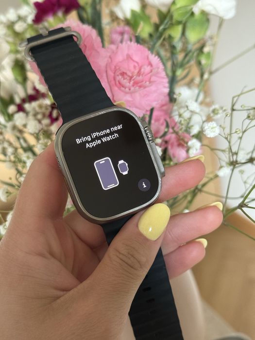 Apple Watch Ultra 2, 49 mm, GPS – Naturalny Tytan bateria 100%