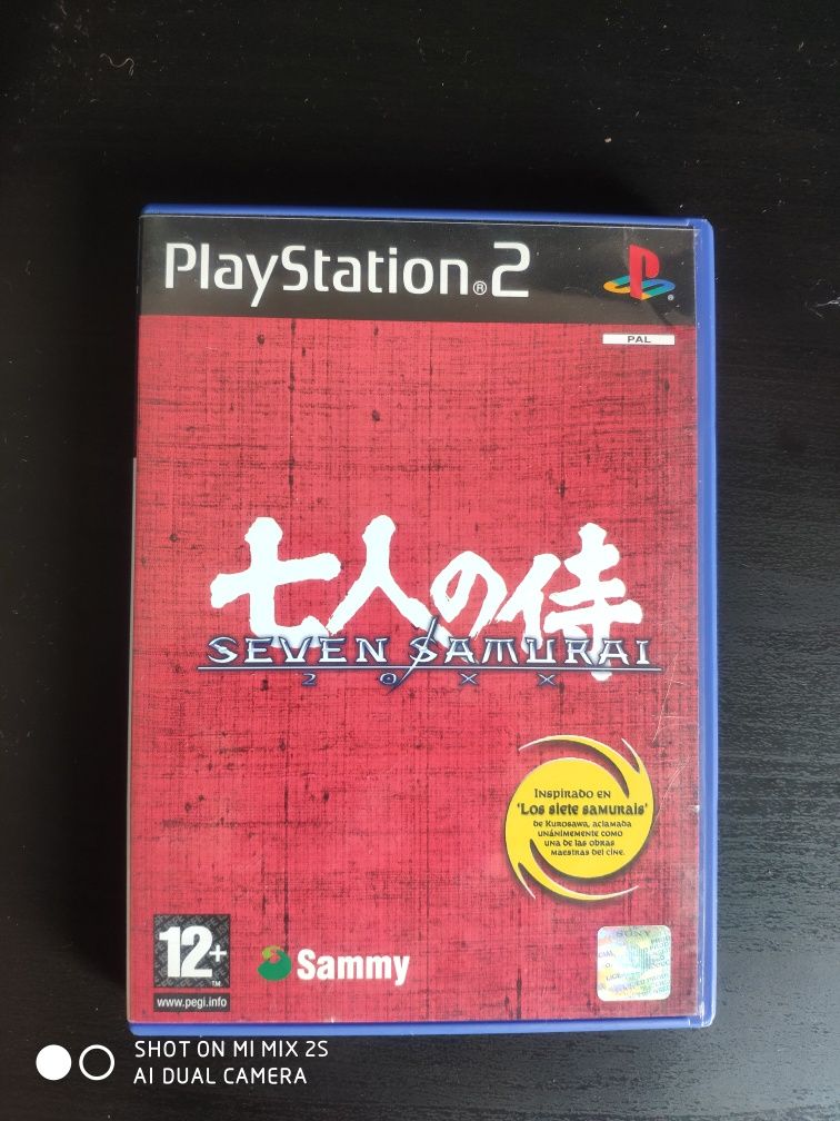 Ps2 seven samurai 200xx playstation psx psone ps2 ps3 ps4 vita