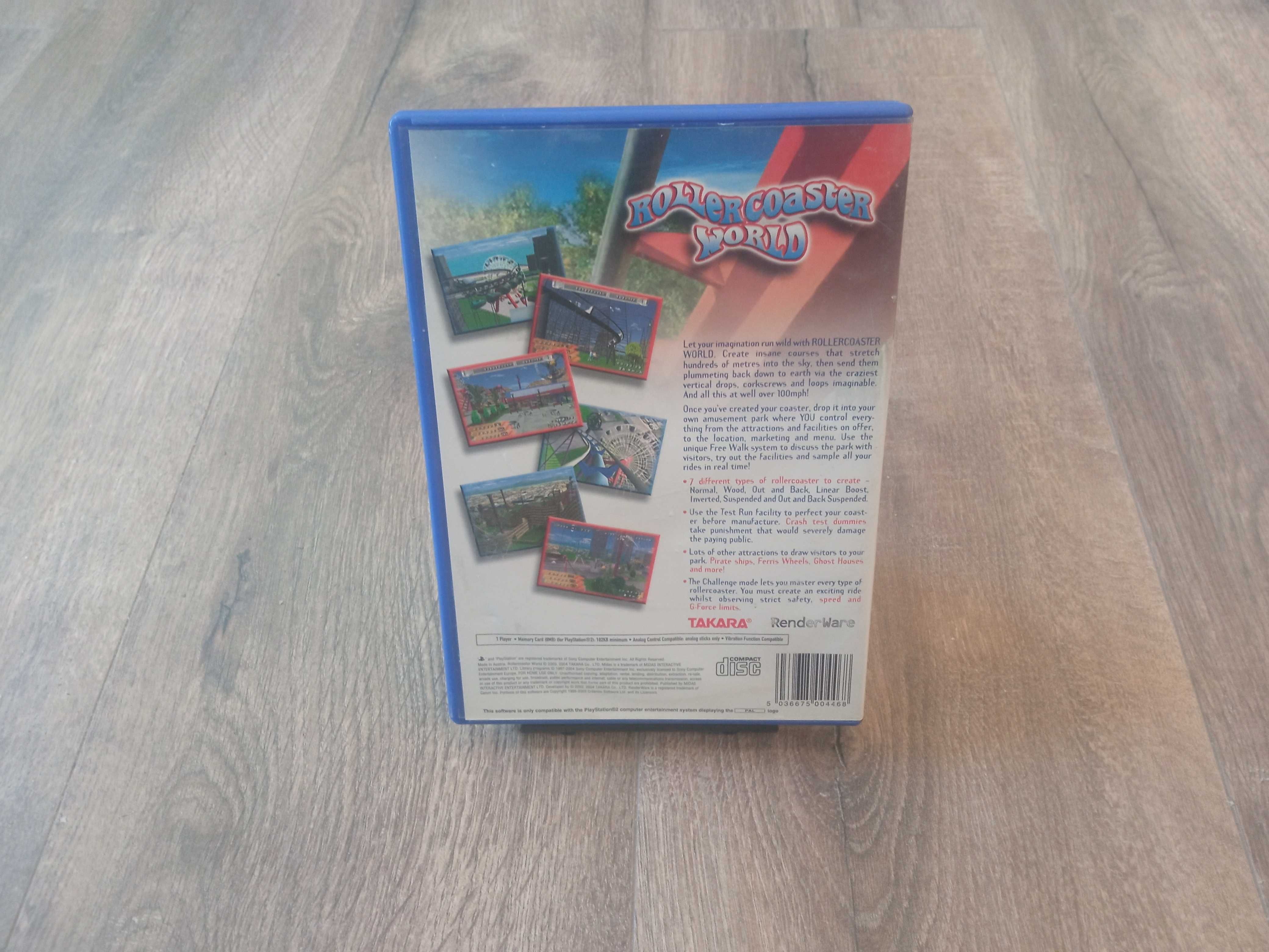 Rollercoaster World - PlayStation 2