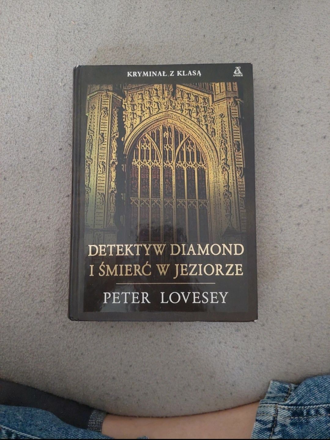 Książka Detektyw Diamond i śmierć w jeziorze Peter Lovesey Kryminał z