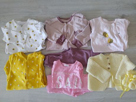 Lote roupa bebé 5 pijamas babygrow 6-9M
