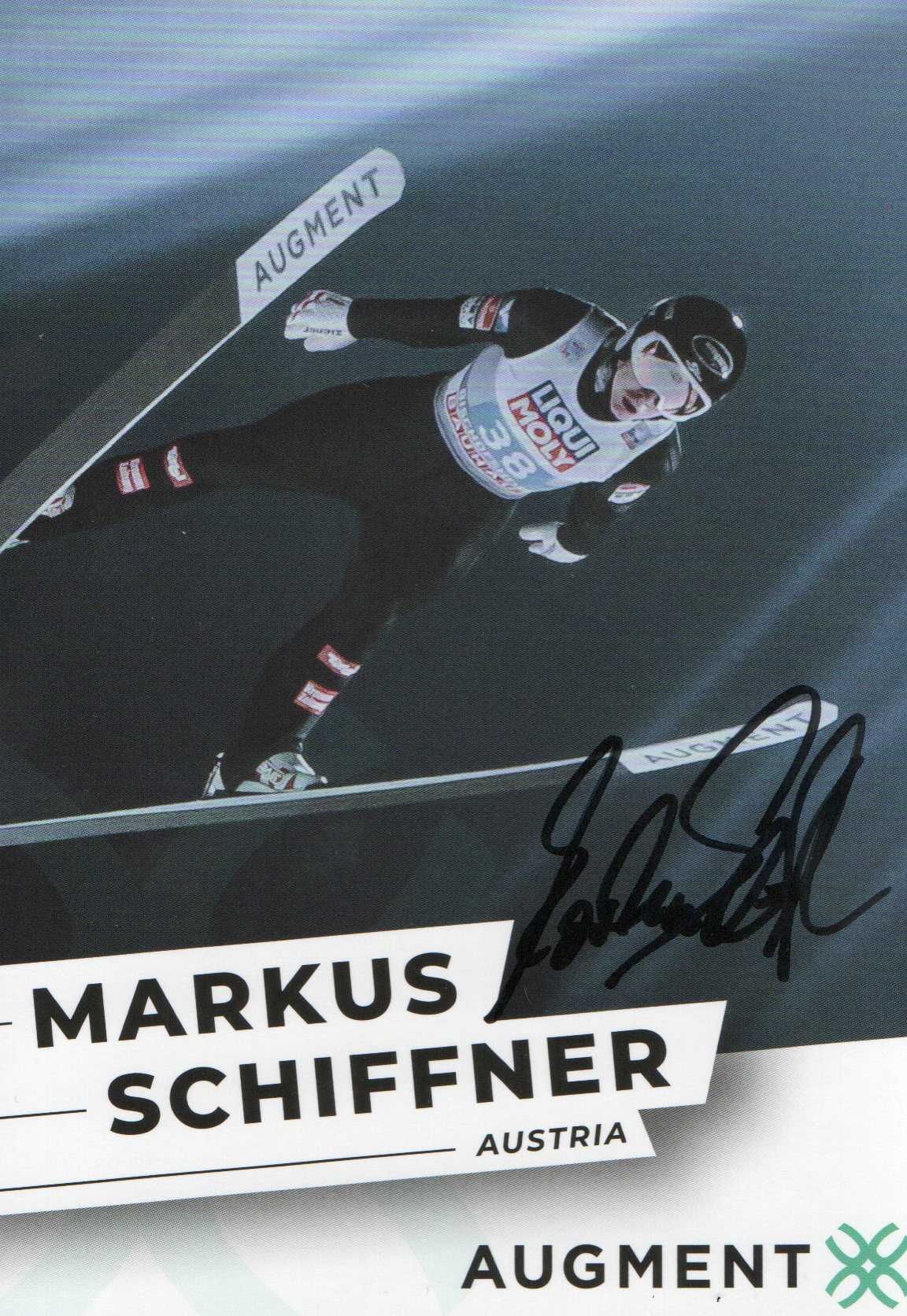 Markus Schiffner - autograf (skoki narciarskie)