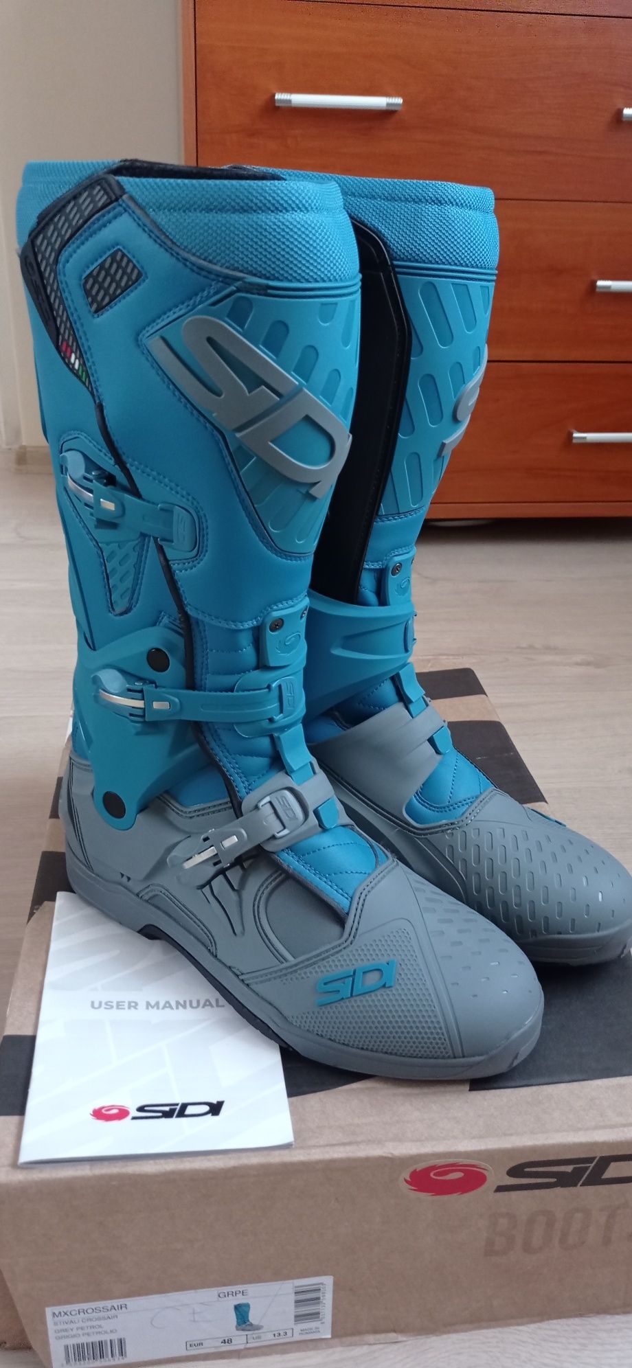 Buty motocyklowe SIDI Crossair rozm.48 cross enduro