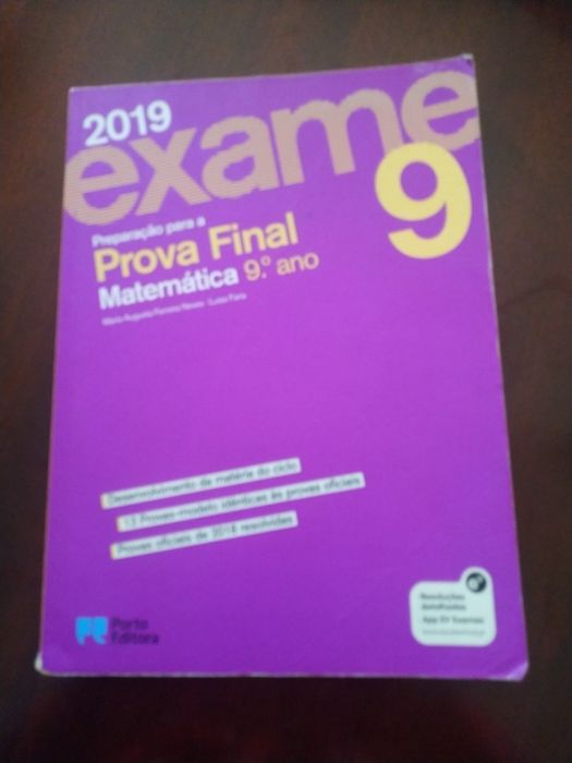 Livro preparação prova final de matemática 9 ano