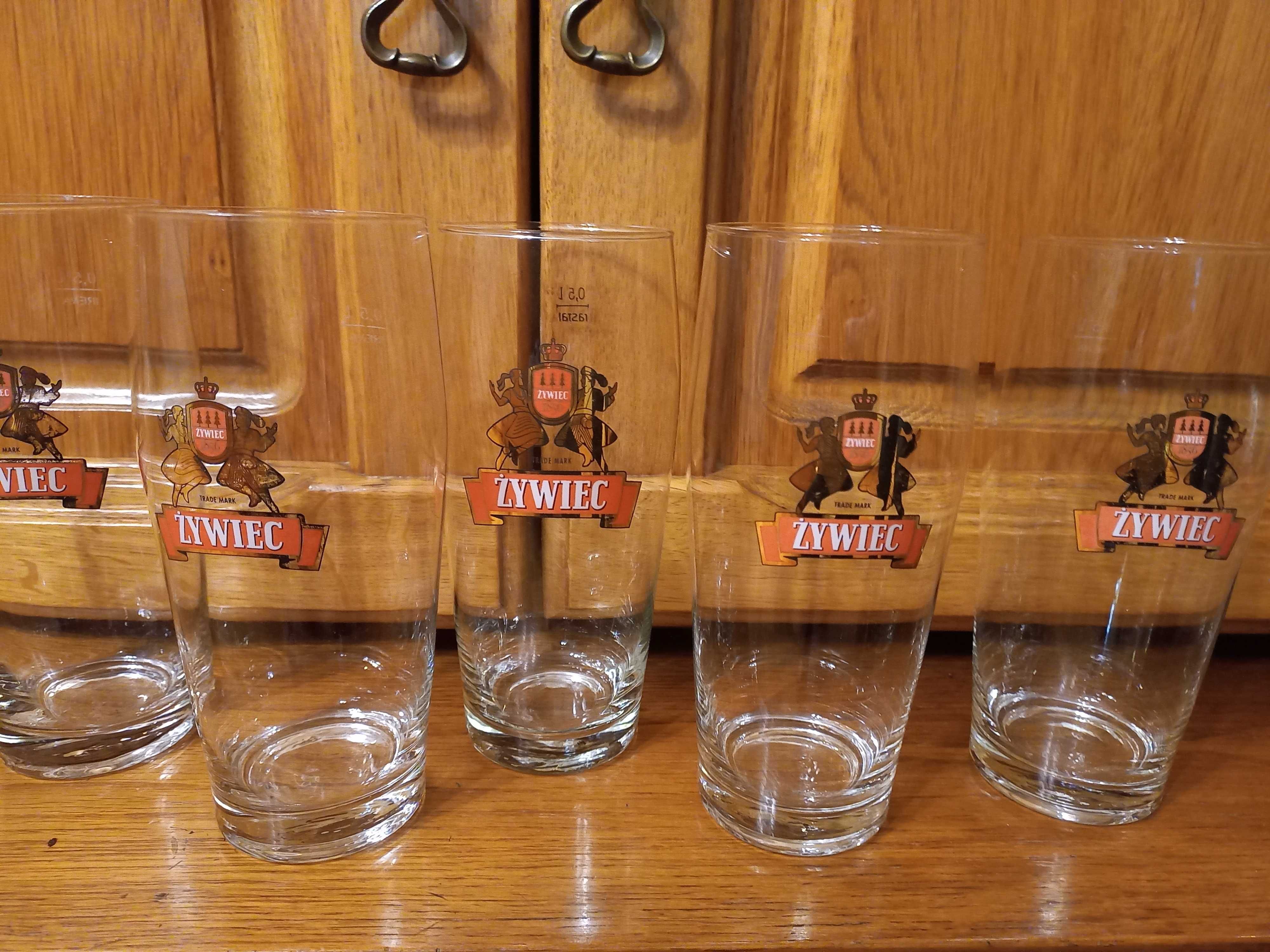 szklanki do piwa Żywiec