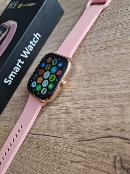 Smartwatch H9 różowy nowy