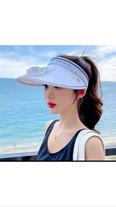 Біла з вентилятором