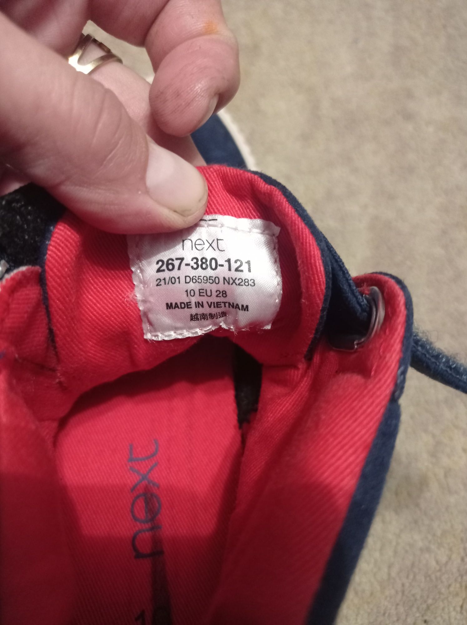Buty rozmiar 28 ładne dziewcz kozaki i trampki zestaw yna
