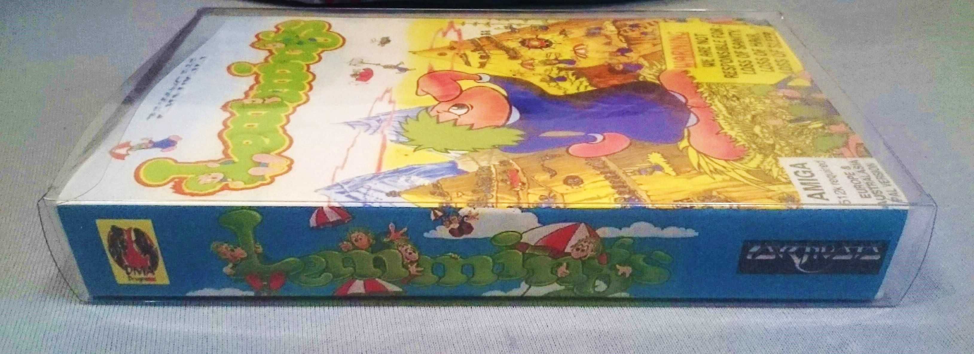 Lemmings - Gry Stacja Dyskietki Dla Amiga 500 / 600 / 1200 Pudełko