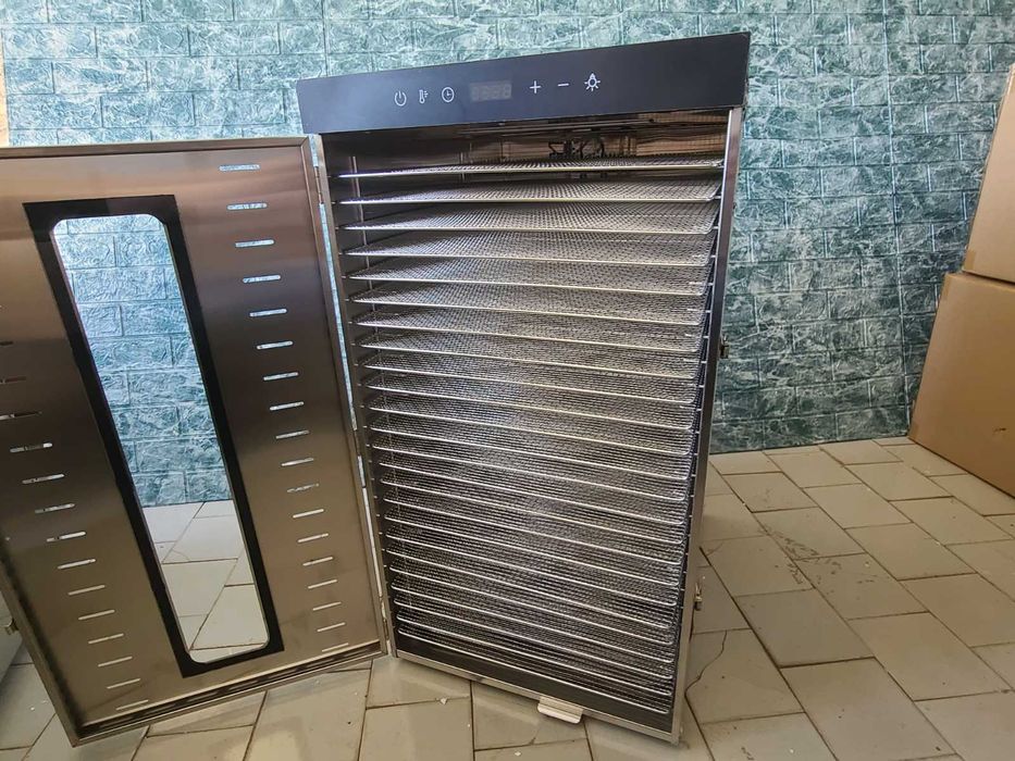 Дегідратор Сушка Сушарка для грибів фруктів м"яса 24 лотки 2 кВт