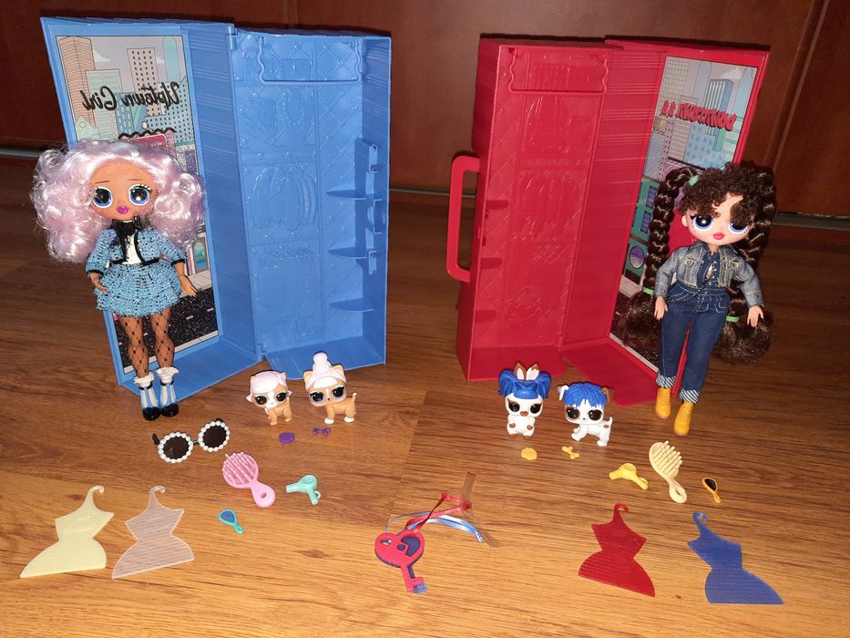 Lol Omg lalka z szafami