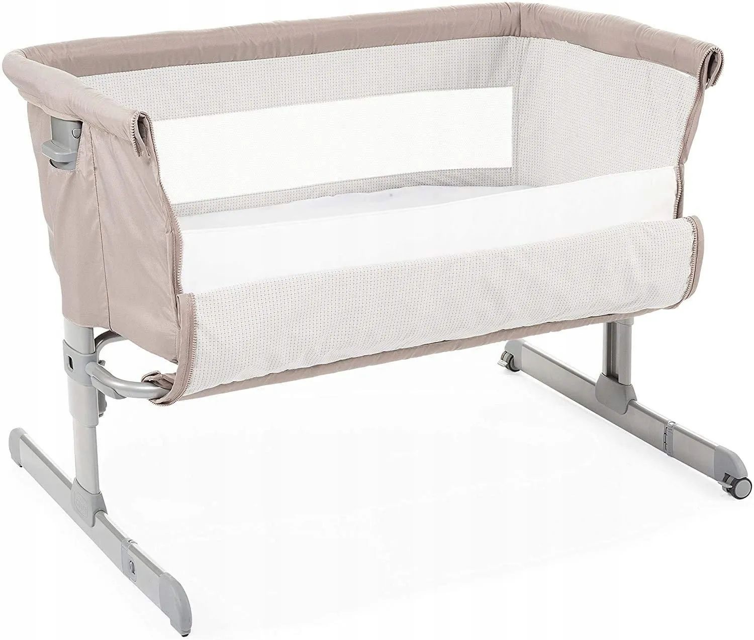 Łóżeczko dostawne Chicco Next2Me Essential Dune