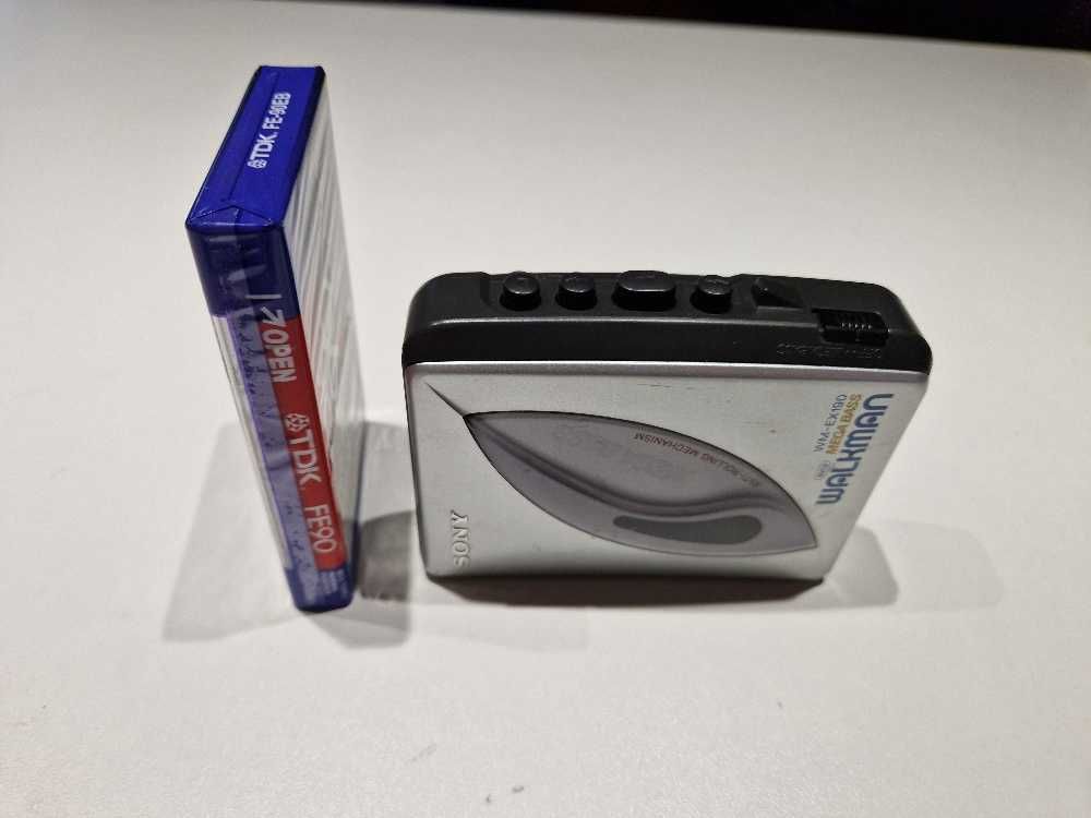 Walkman SONY WM-EX190 oraz kaseta TDK FE90