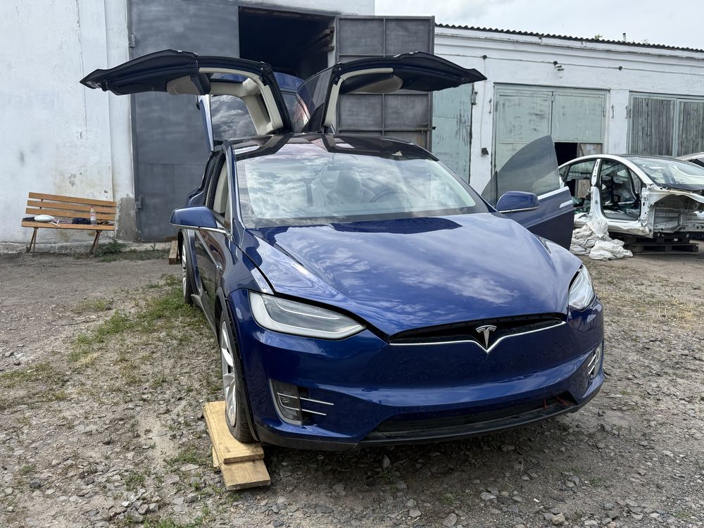Шрот Tesla MX 2018 PPSB 75 кВт по запчастинах разборка