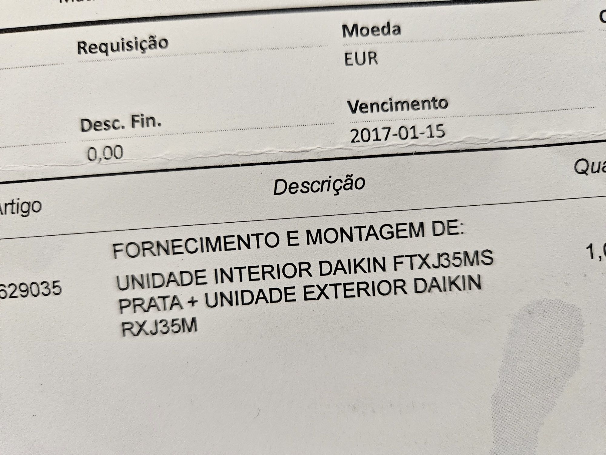 Unidade de ar condicionado