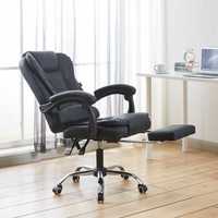 Крісло офісне керівника + нахил спинки + підставка для ніг кресло