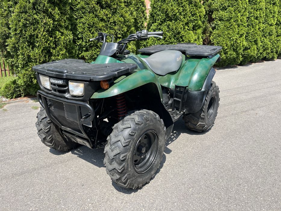Quad Kawasaki Prairie KVF 400 4x4, homologacja L7E, transport