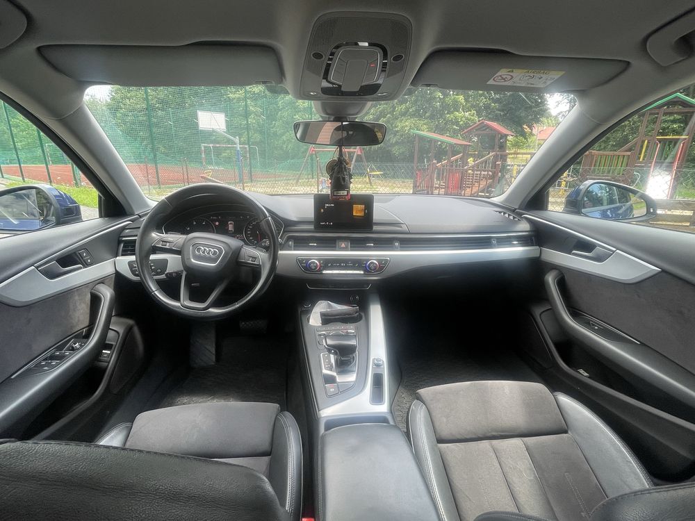 Audi a4 b9 s-tronic matrix alcantara 2017 full led bezwypadkowa