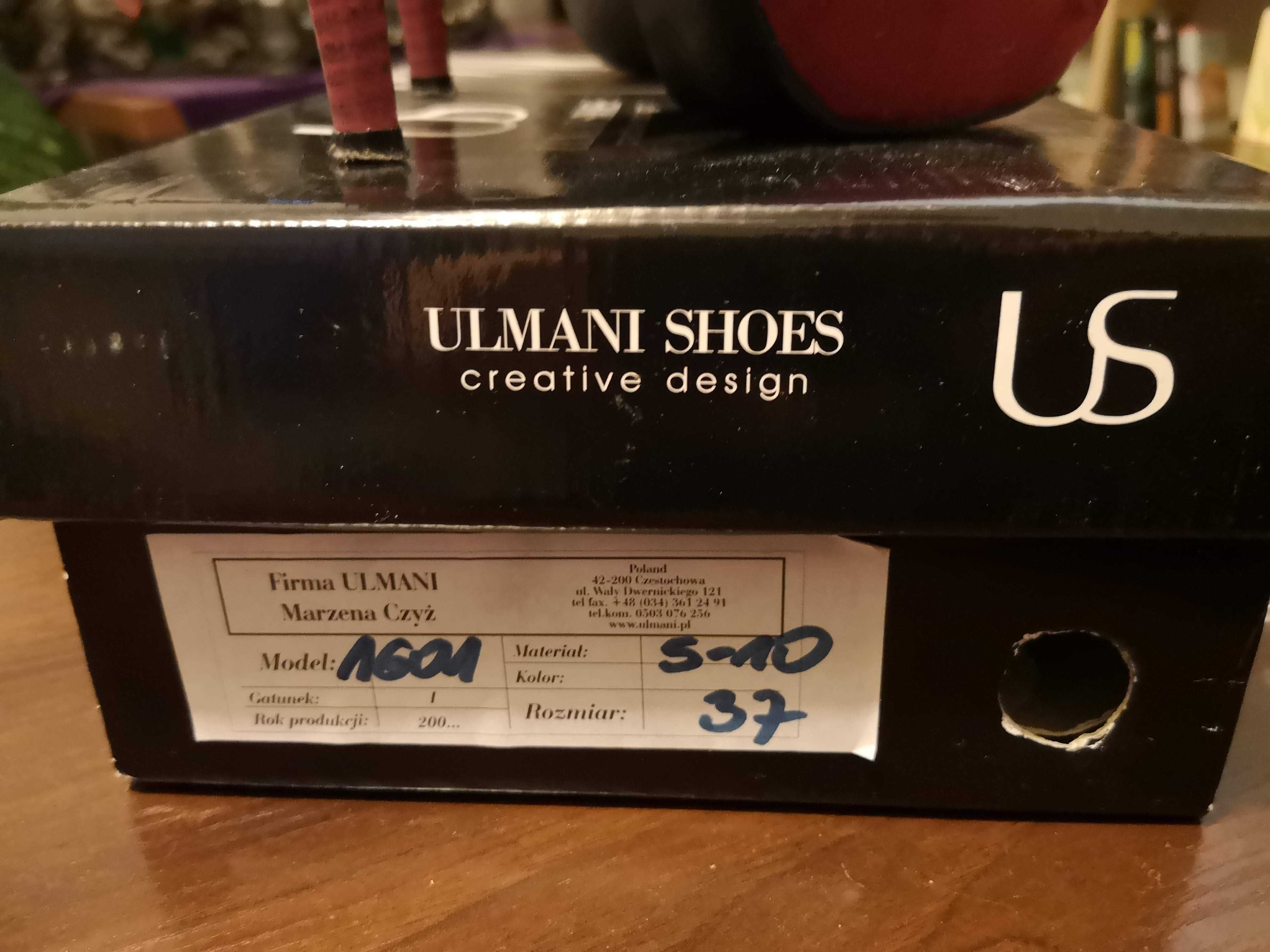 ULMANI SHOES rozmiar 37 szpilki