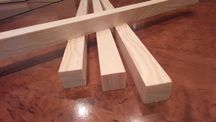 Kantówka 20x20 mm drewniana strugana heblowana listwa