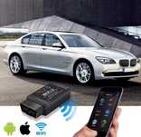 (НОВЫЙ) OBD2 WIFI ELM327 V1.5 Автосканep Диагностический сканер