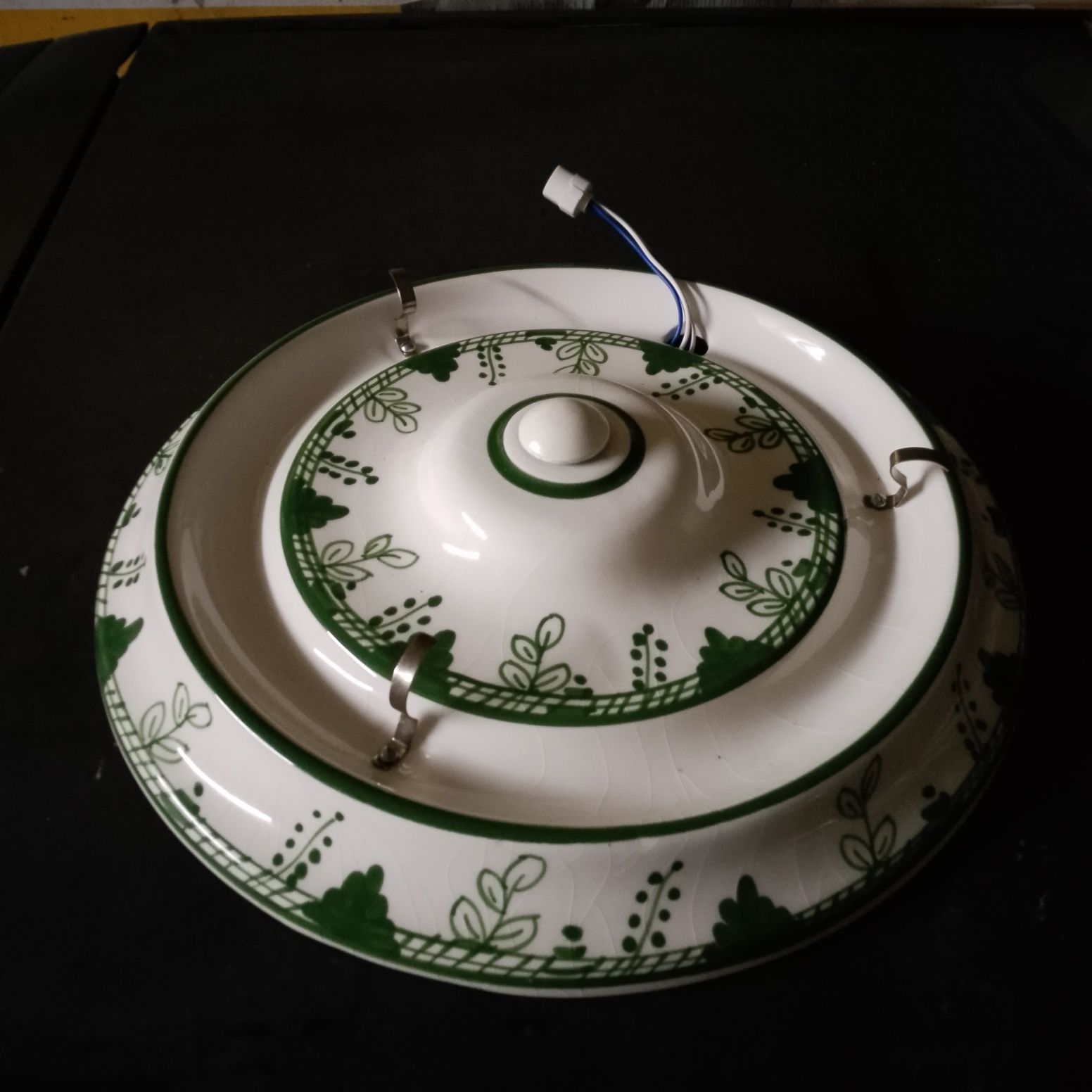 Candeeiro de porcelana