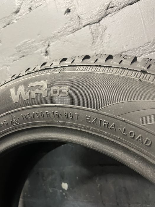 1шт 185/60 R15 Nokian WR D3