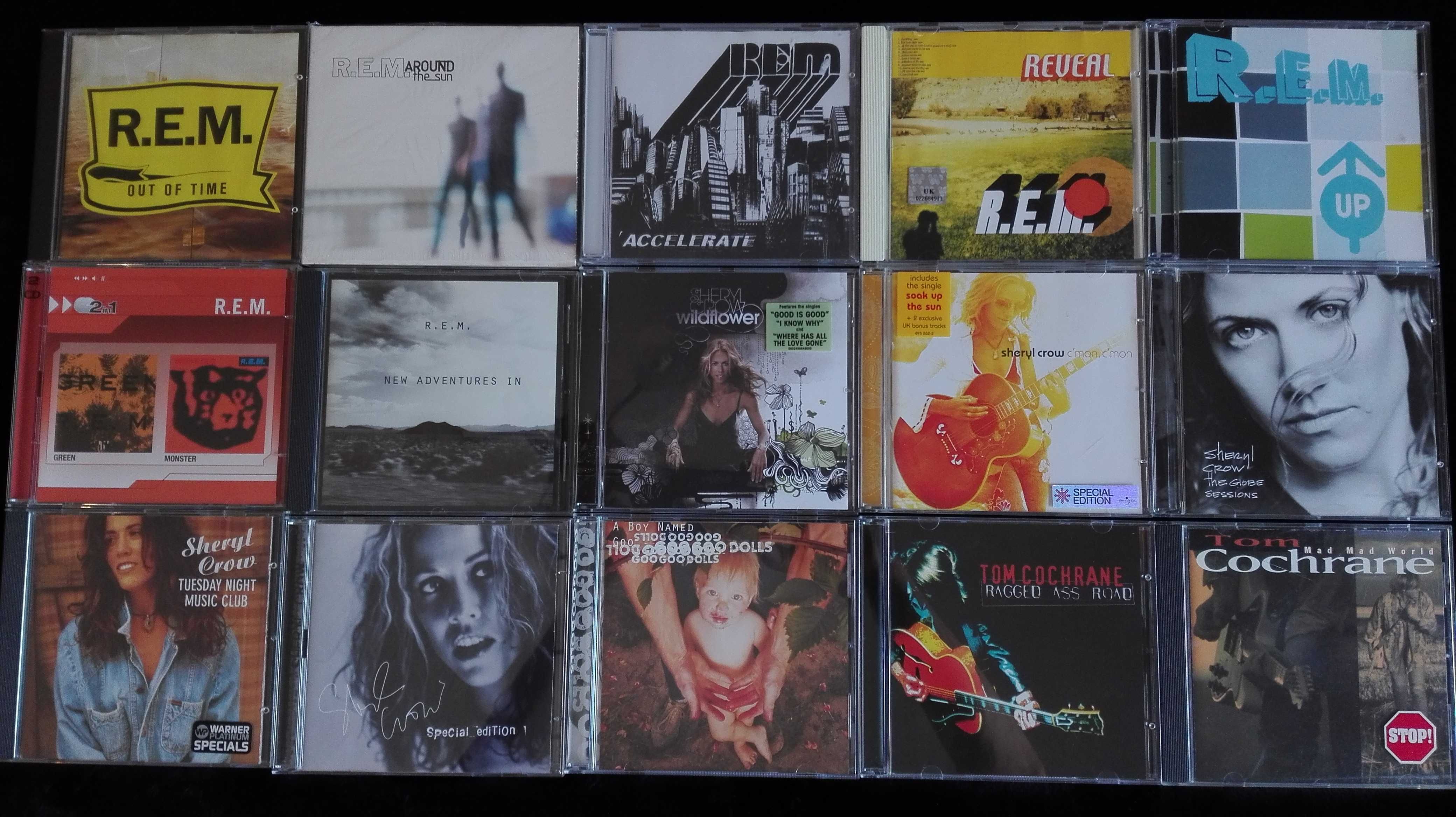 CDs Bryan Adams, Sade, Marron 5, David Bowie e outros