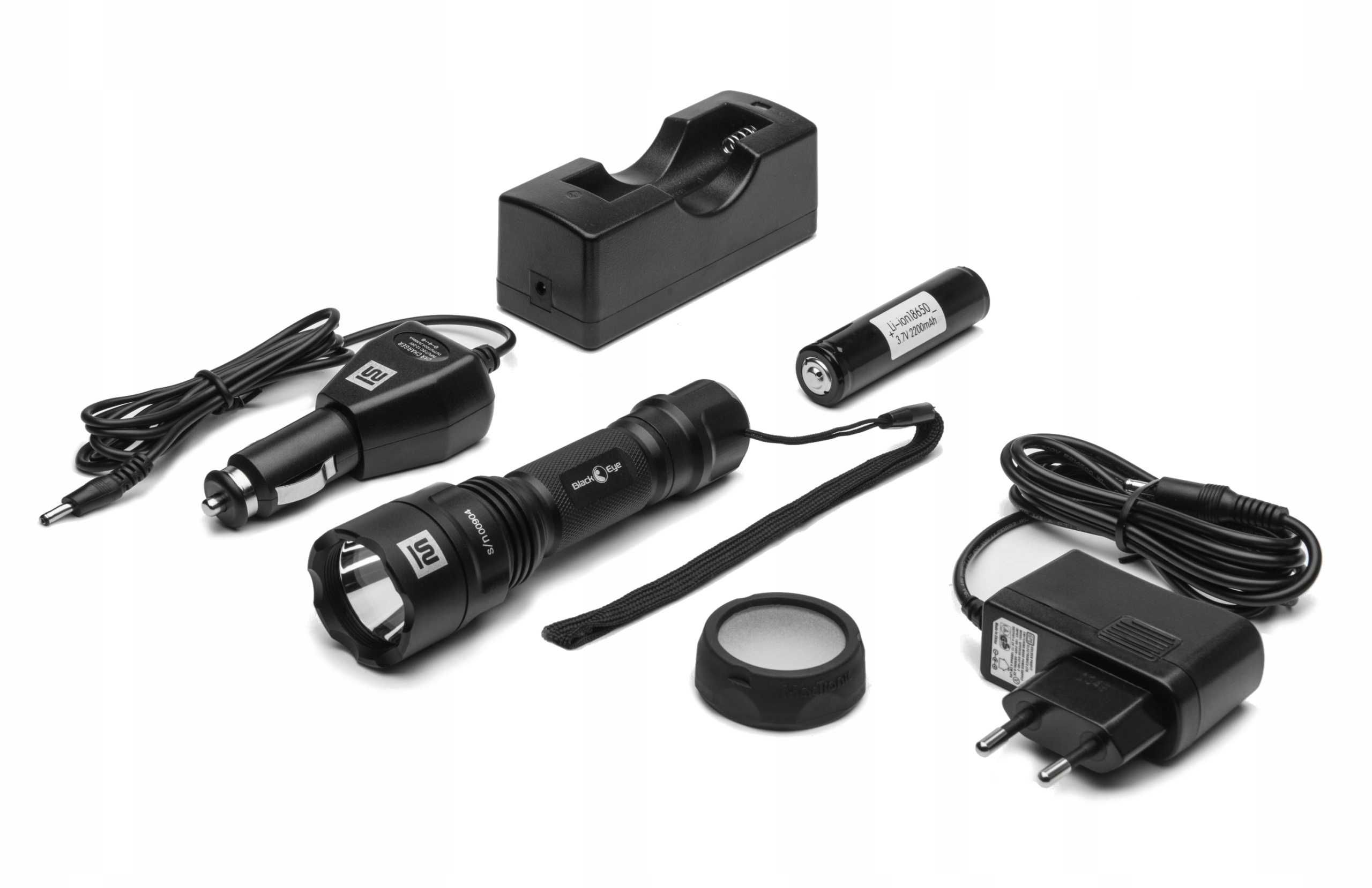 Latarka Ręczna Taktyczna 420 lumeny Mactronic BLACK EYE Akumulatorowa