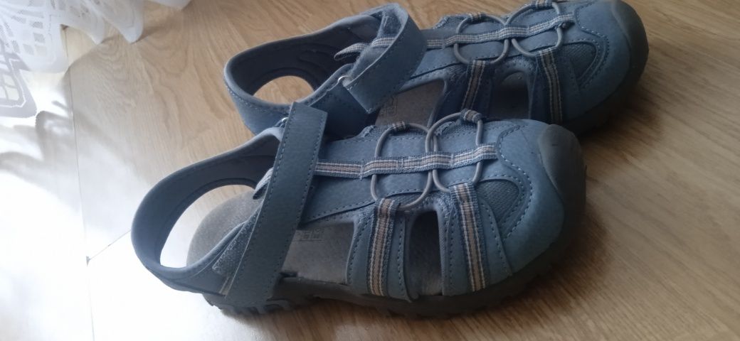 Buty sandały 35 niebieskie