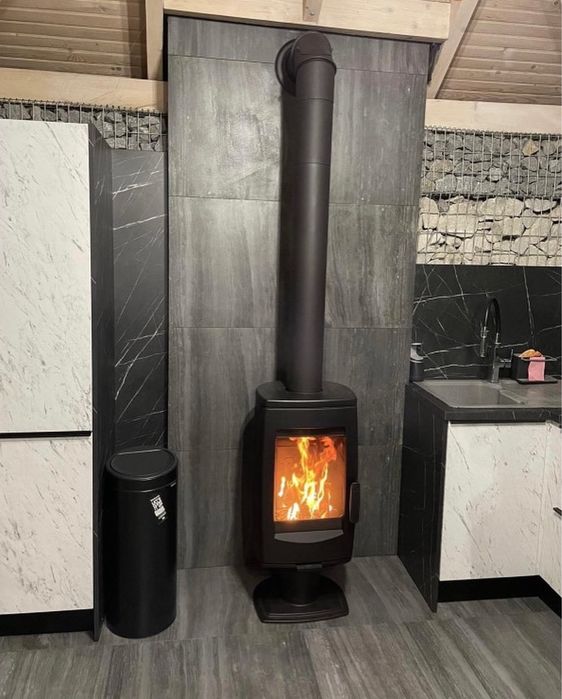 Встановлення монтаж камінів, печей стальних/чавунних та димоходів