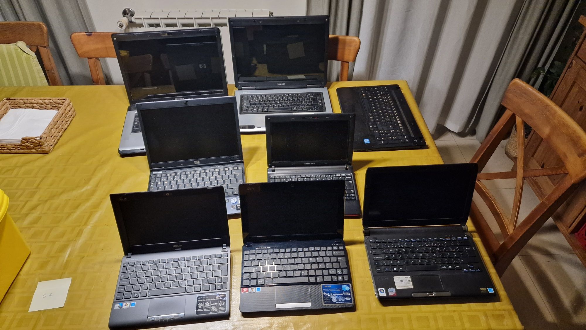 Pack de computadores portáteis