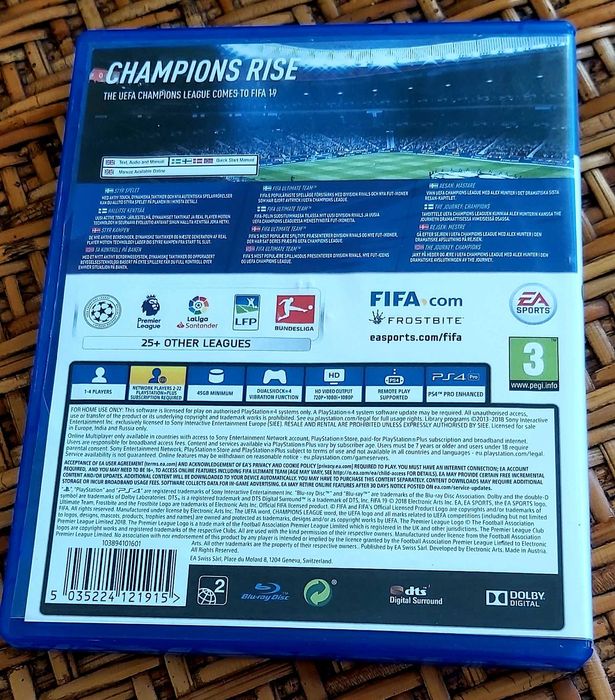 Jogo FIFA 19 para PS4