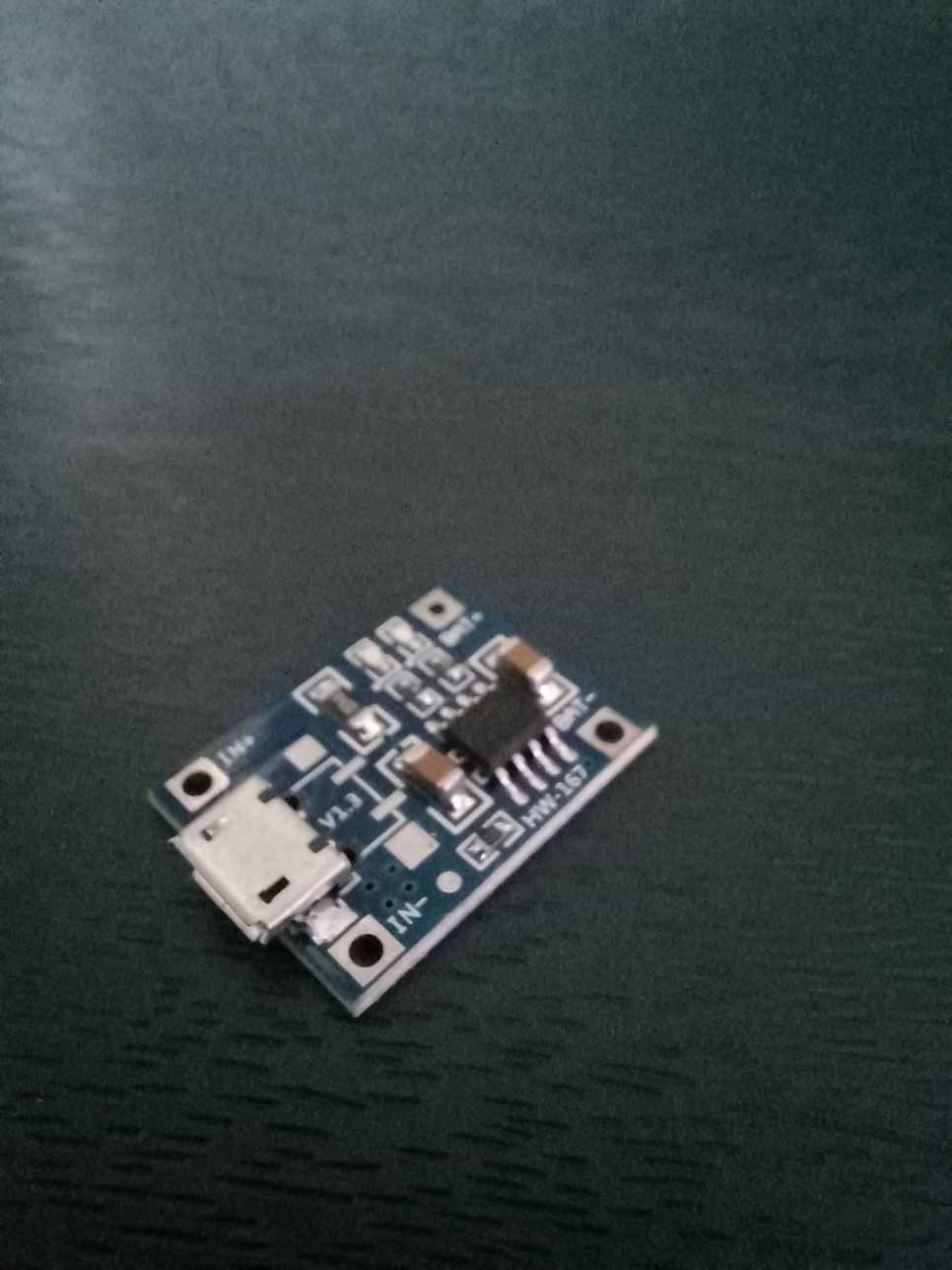 Модуль заряду Li-ion ТР4056 Micro USB (без розряду)