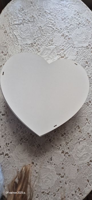 Подарунковий бокс подвійне серце